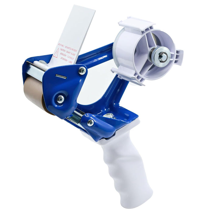 KLEBASTO Paketbandabroller | Profi-Ausführung mit Metallrahmen | Klebebandabroller für Paketklebeban