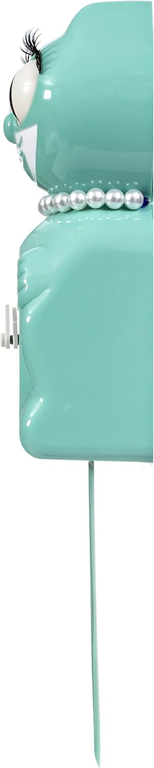 Kit Cat Klock Limited Edition Lady (Ocean Waves) Ocean Waves Green, Ocean Waves Green