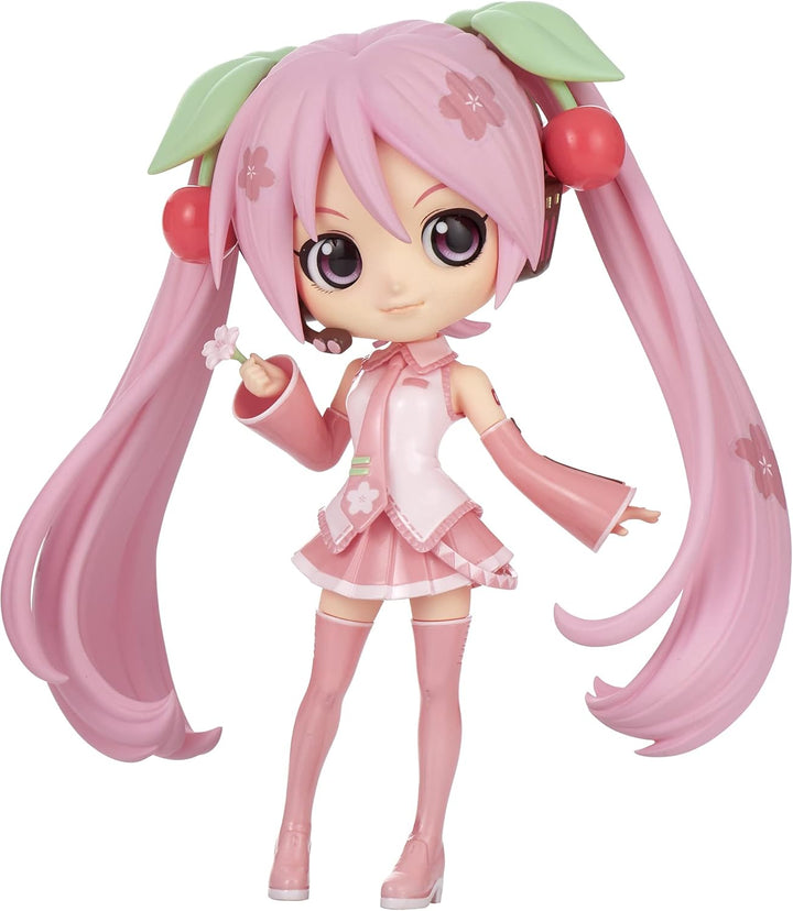 Banpresto Hatsune Miku - Sakura Miku - Q Posket 14 cm ver.B