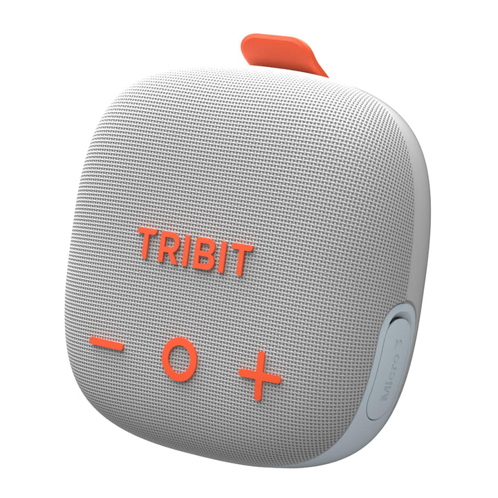 Tribit Bluetooth Portable Lautsprecher StormBox Micro 3, Grayish White