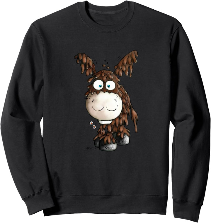 Poitou Esel Für Esel Freunde und Fans I Fun Geschenk Sweatshirt