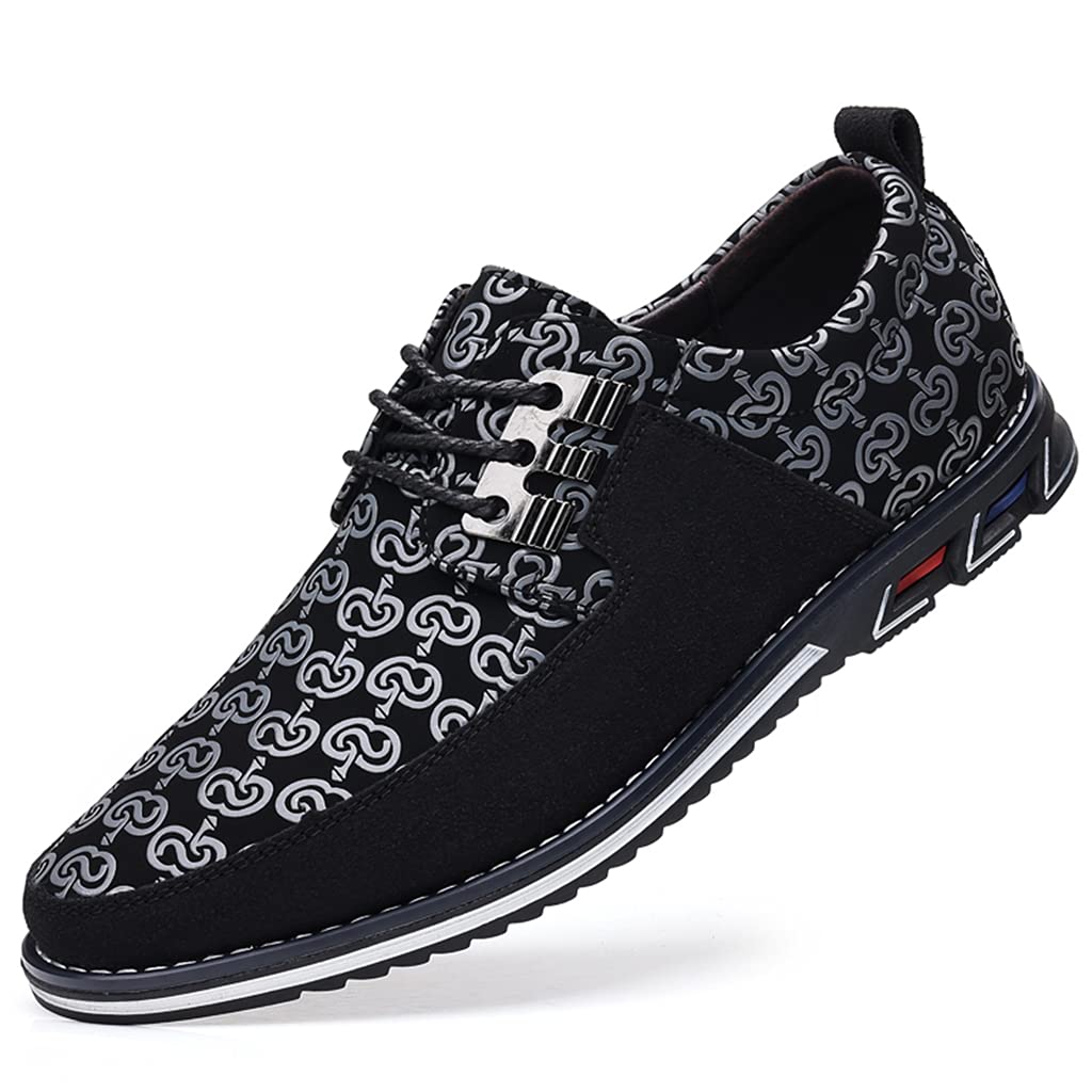 UIKGITP Casual Herren Business Schuhe Mode Spitze und Luxus Atmungsaktive Herren Bürobekleidung Fahr