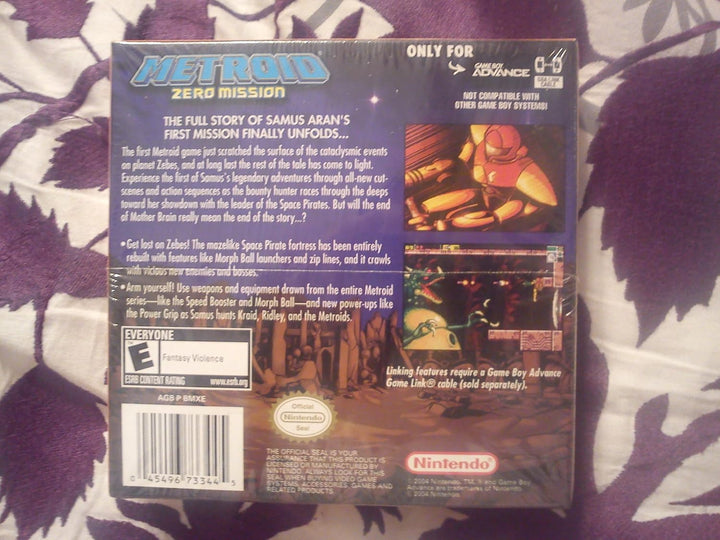 Metroid Zero Mission