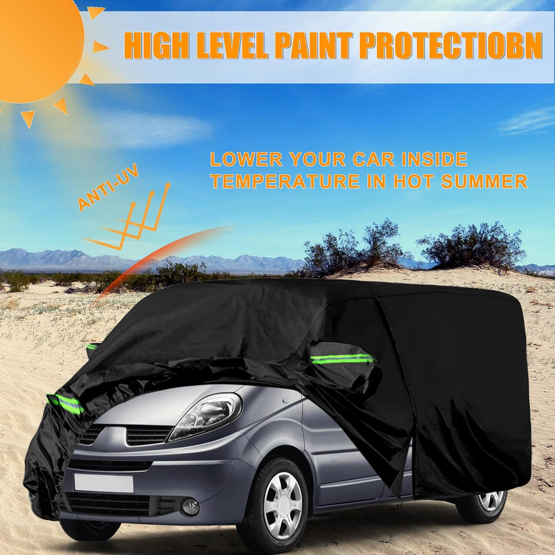 Autoschutzhülle Auto Abdeckung Geeignet für Renault Trafic 2010-2023, SWB Autoabdeckung Auto Abdeckp