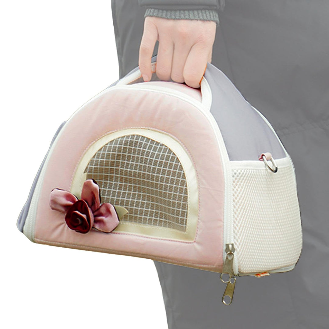 Transportboxen für kleine Hunde, Transportboxen für Kleintiere | Kaninchen-Reisetragetasche Tragetas