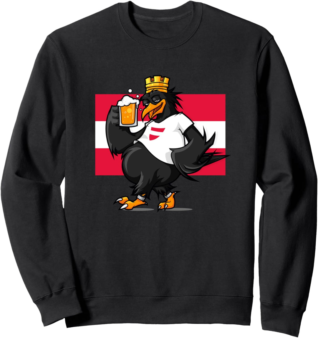 Bundesadler Österreich - Besoffener Adler - Rauschkind Sweatshirt