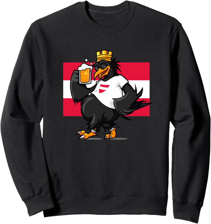 Bundesadler Österreich - Besoffener Adler - Rauschkind Sweatshirt
