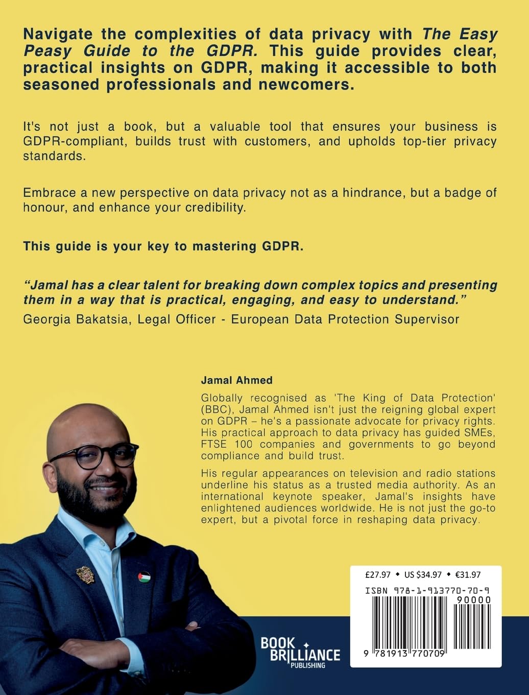 The Easy Peasy Guide to the GDPR: Get Clarity, Grow Confidence, and Gain Credibility, Taschenbuch