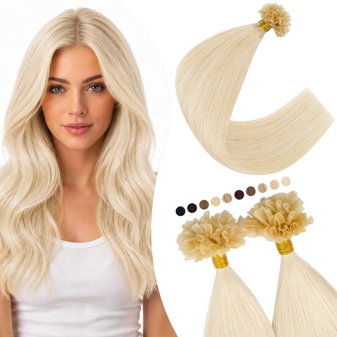 Elailite Extensions Echthaar Bonding 0.5g/s 45cm 