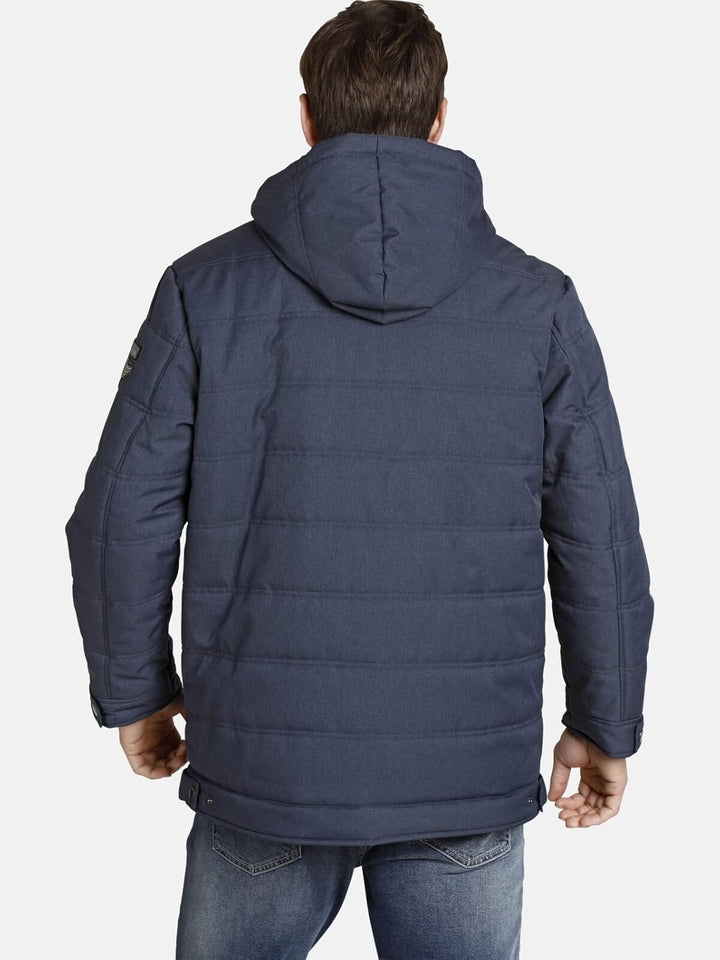 Jan Vanderstorm Herren Jacke Juhapekka (Herbstjacke, Winterjacke) 54 Dunkelblau, 54 Dunkelblau