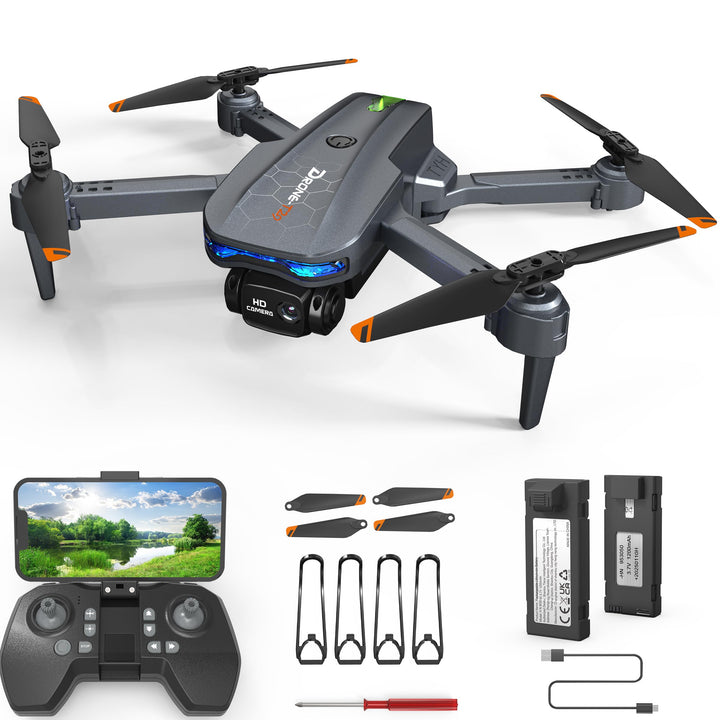 T29 C0 Drohne mit Kamera 1080P HD, Faltbare Mini Drohne für Kinder und Erwachsene, RC Quadrocopter f