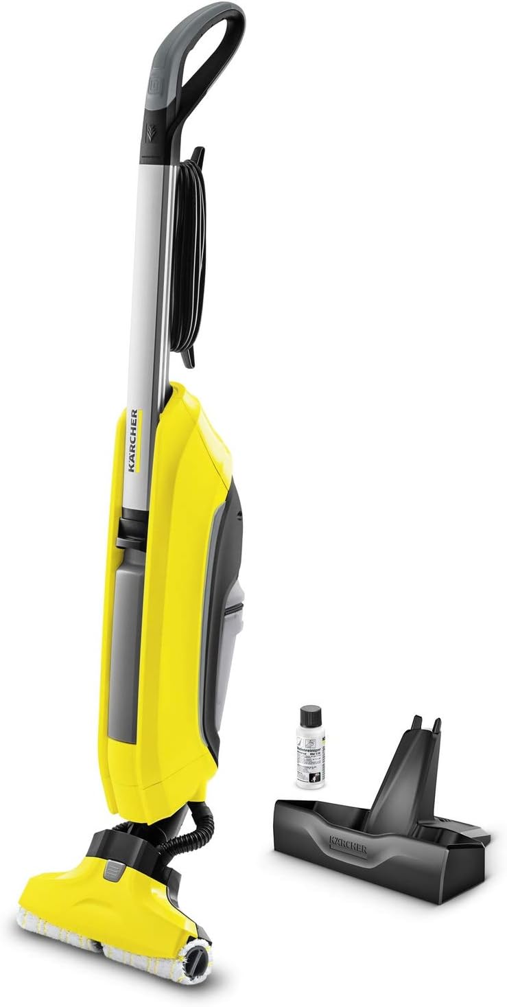 Kärcher Hartbodenreiniger FC 5 – elektrischer Bodenreiniger für 60 qm – müheloses Reinigen in einem