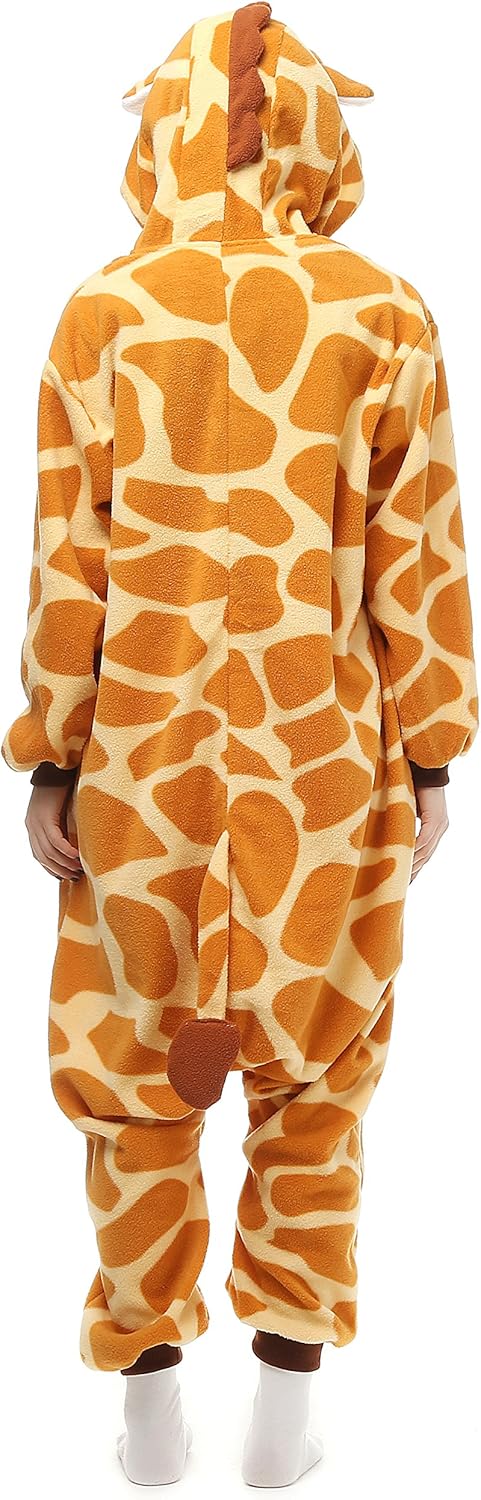 ZKomoL Pyjamas Onesies Cosplay Erwachsene Unisex Tiere Halloween Kostüm Kleid Loungewear, Tigermuste