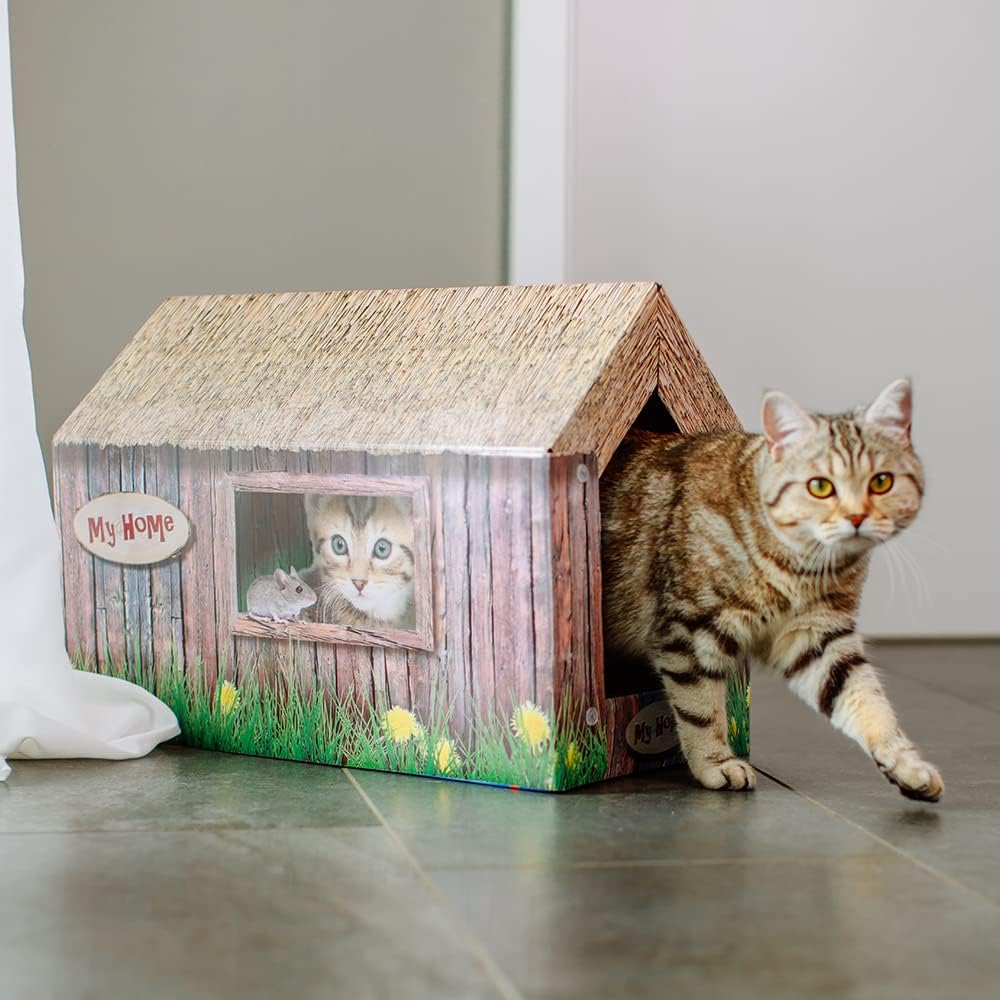 Nobby 71993 Katzenhaus aus Karton
