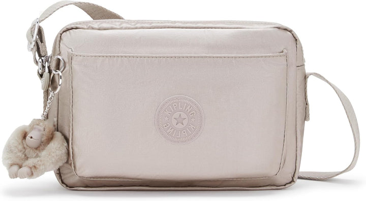 Kipling Damen Abanu M Tasche, Metallic Glow, 24x17x9 cm (B x H T) EU, Metallic Glow