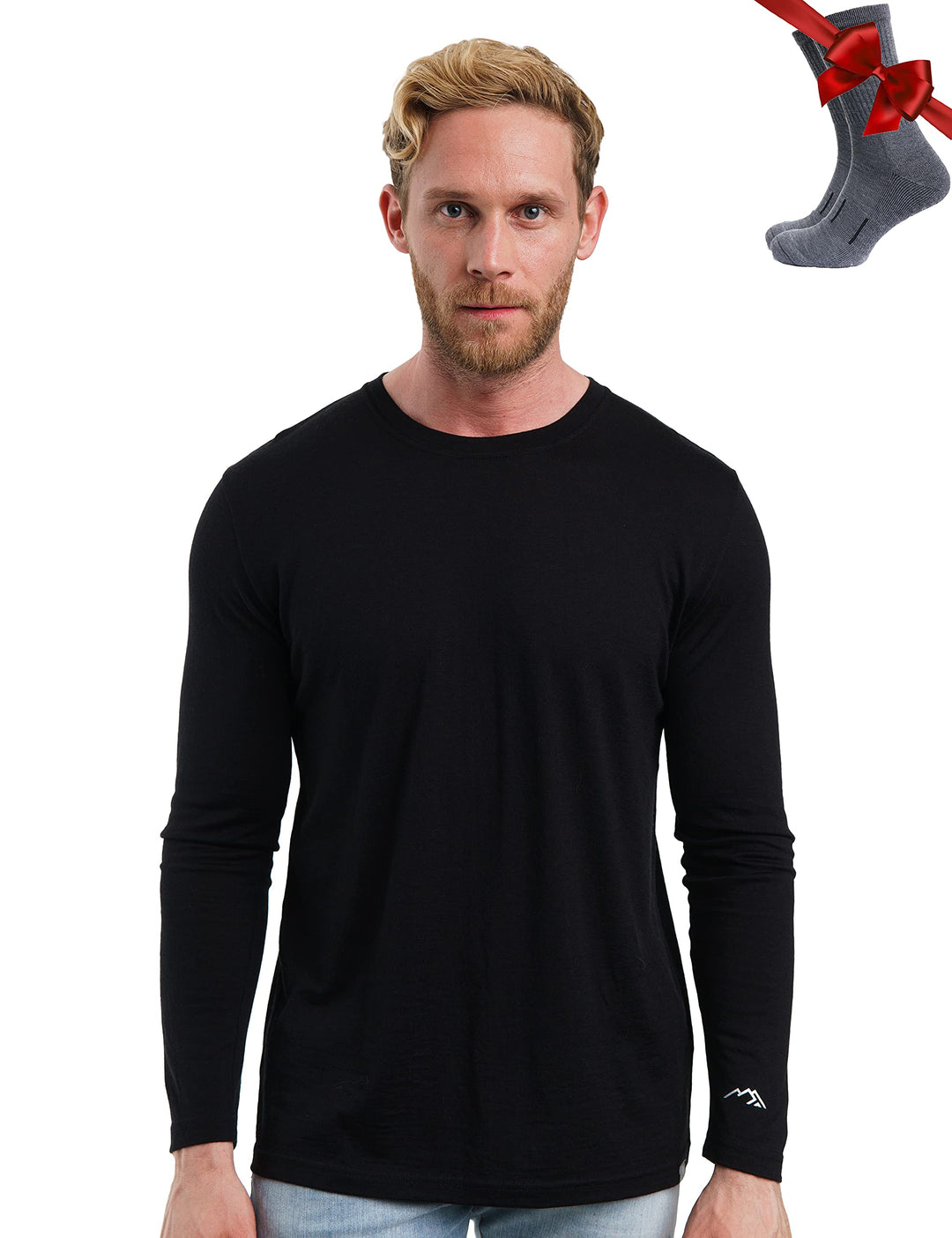100% Merino Unterwäsche Herren - Merino Langarmshirt Herren Atmungsaktiv Und Feuchtigkeitsableitend