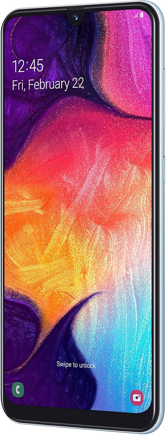 Samsung Galaxy A50 Smartphone Bundle (16.3cm (6.4 Zoll) 128GB interner Speicher, 4GB RAM, Dual sim,
