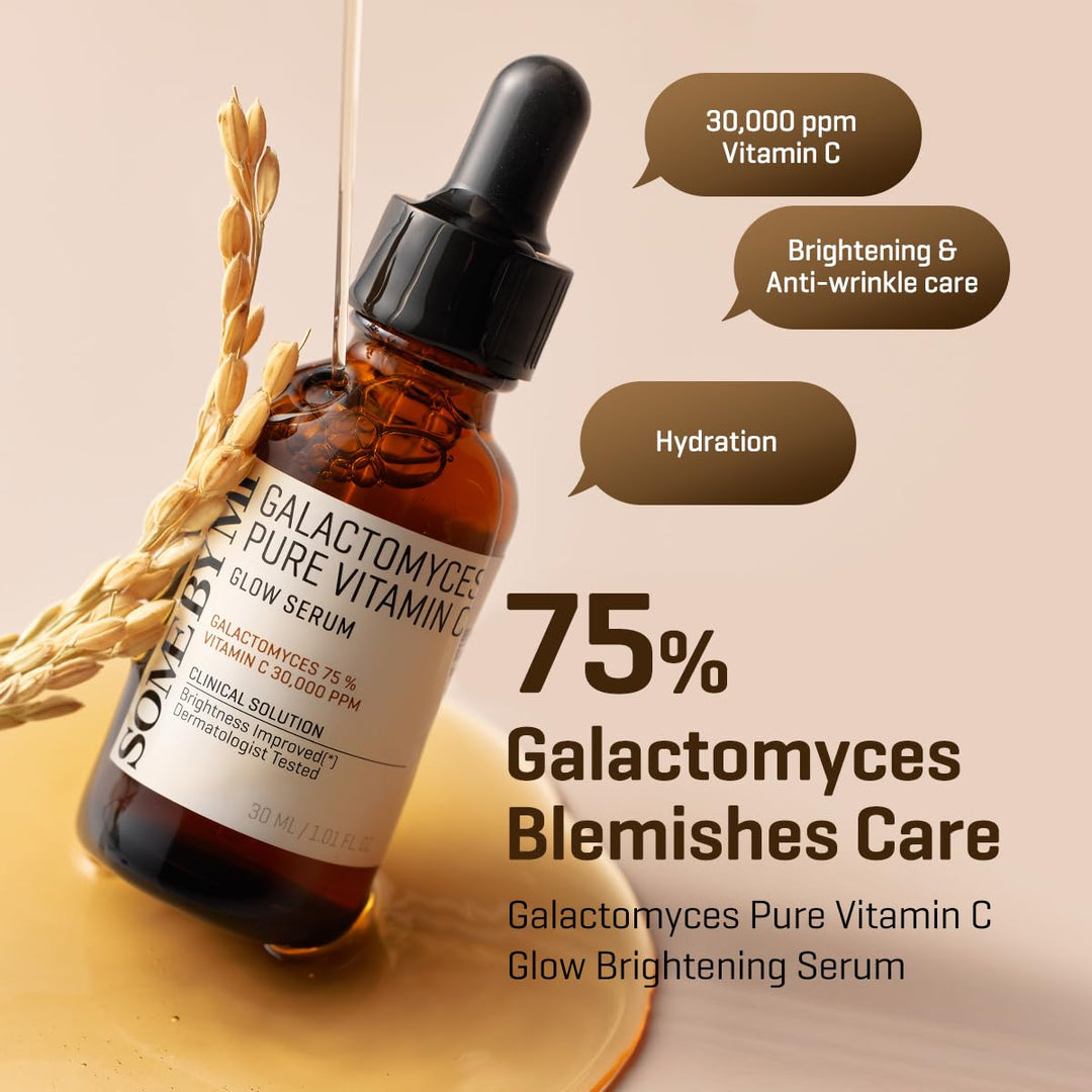 Some By Mi Galactomyces Pure Vitamin C Glow Serum, SBM0114, Transparent, 30 ml