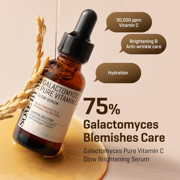Some By Mi Galactomyces Pure Vitamin C Glow Serum, SBM0114, Transparent, 30 ml