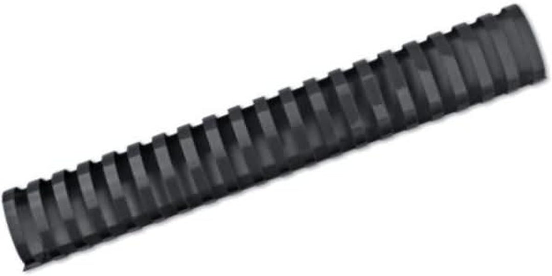 CombBind Plastikbinderücken 51mm, schwarz, 50 Stück