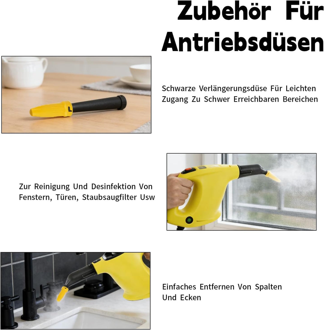 12 Stück Kompatibel für Kärcher Dampfreiniger Zubehör, Ersatzteile für Dampfreiniger Kärcher SC1 SC2