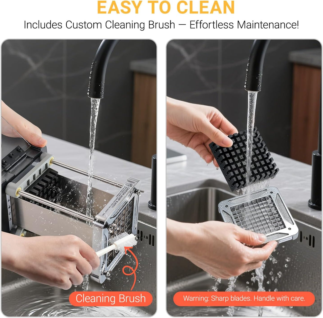 Sopito Elektrischer Pommes Frites Schneider, Professioneller Edelstahl Elektrischer Kartoffelschneid