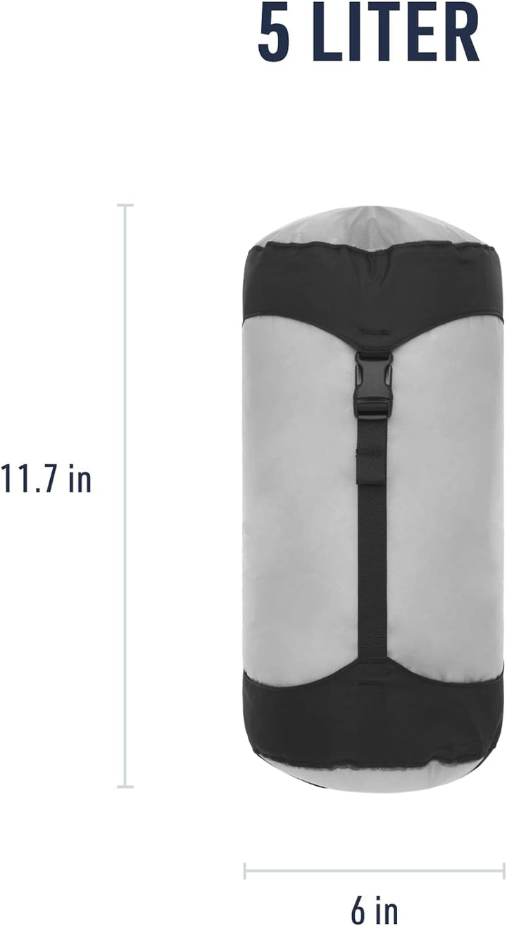 Sea to Summit Ultra-SIL Kompressionssack, ultraleichte Outdoor- und Reiseaufbewahrung High Rise 5 Li