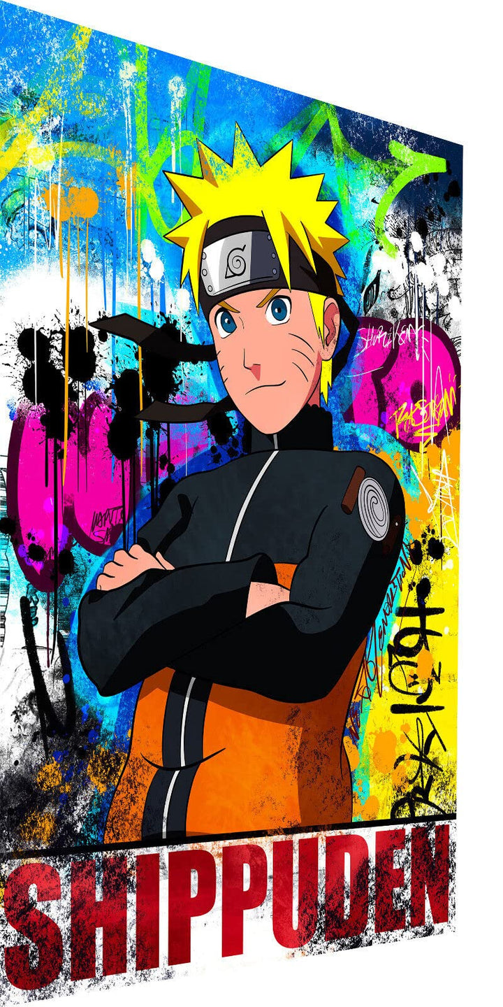 Magic Canvas Art Naruto Anime Leinwandbild 1- teilig Hochwertiger Kunstdruck Wandbilder – B8407, Mat