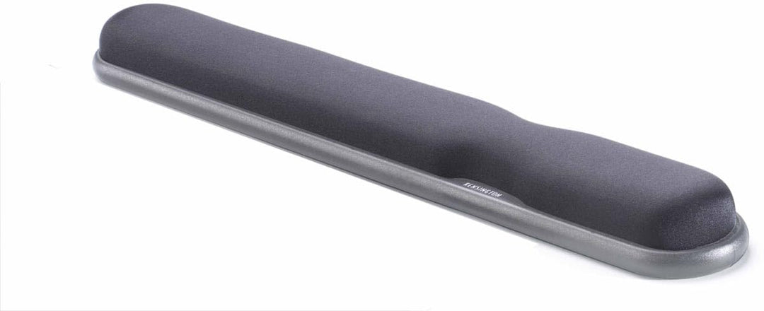 Kensington Höhenverstellbare Handgelenkauflagen mit Gel für Standardtastaturen, schwarz und grau, 22
