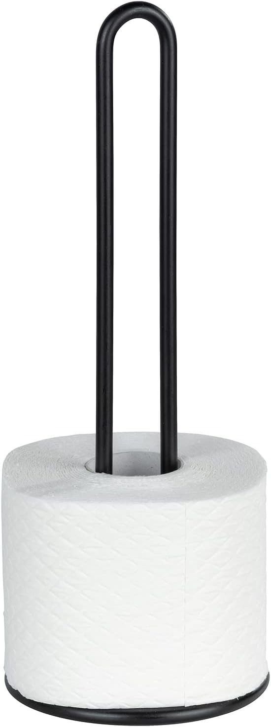 APS „Urban“ runder Metallgitter Korb, stabiler Gitterkorb, Ø 20 cm x H: 8,5 cm, Schwarz &amp; WENKO Küch