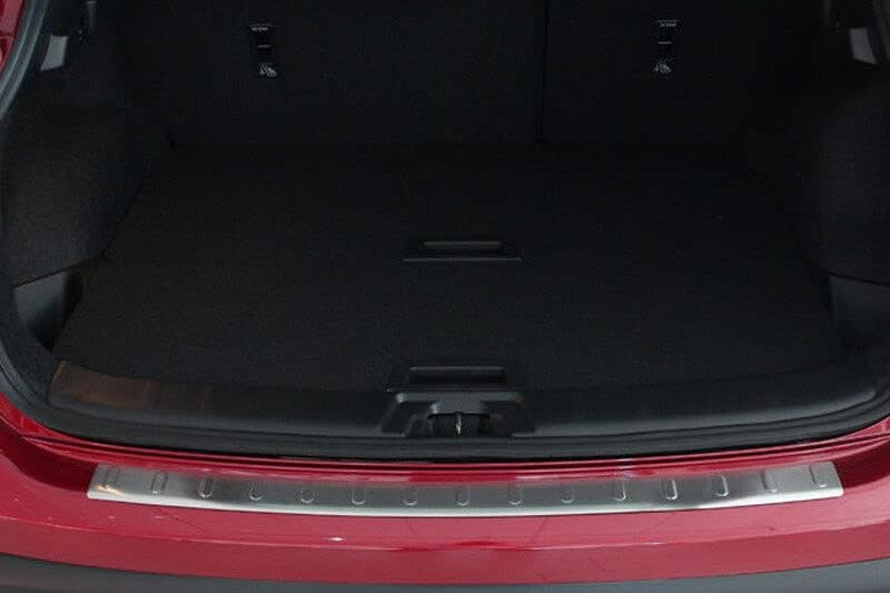 Ladekantenschutz Edelstahl MATT kompatibel für NISSAN QASHQAI II, J11, 2013-2016 | mit Abkantung | p