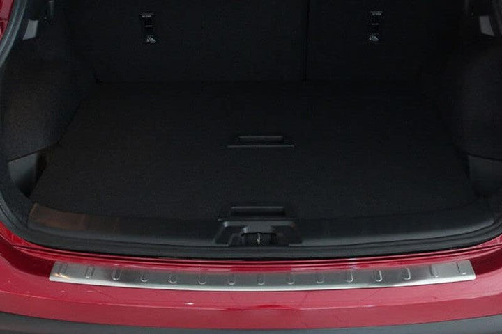 Ladekantenschutz Edelstahl MATT kompatibel für NISSAN QASHQAI II, J11, 2013-2016 | mit Abkantung | p