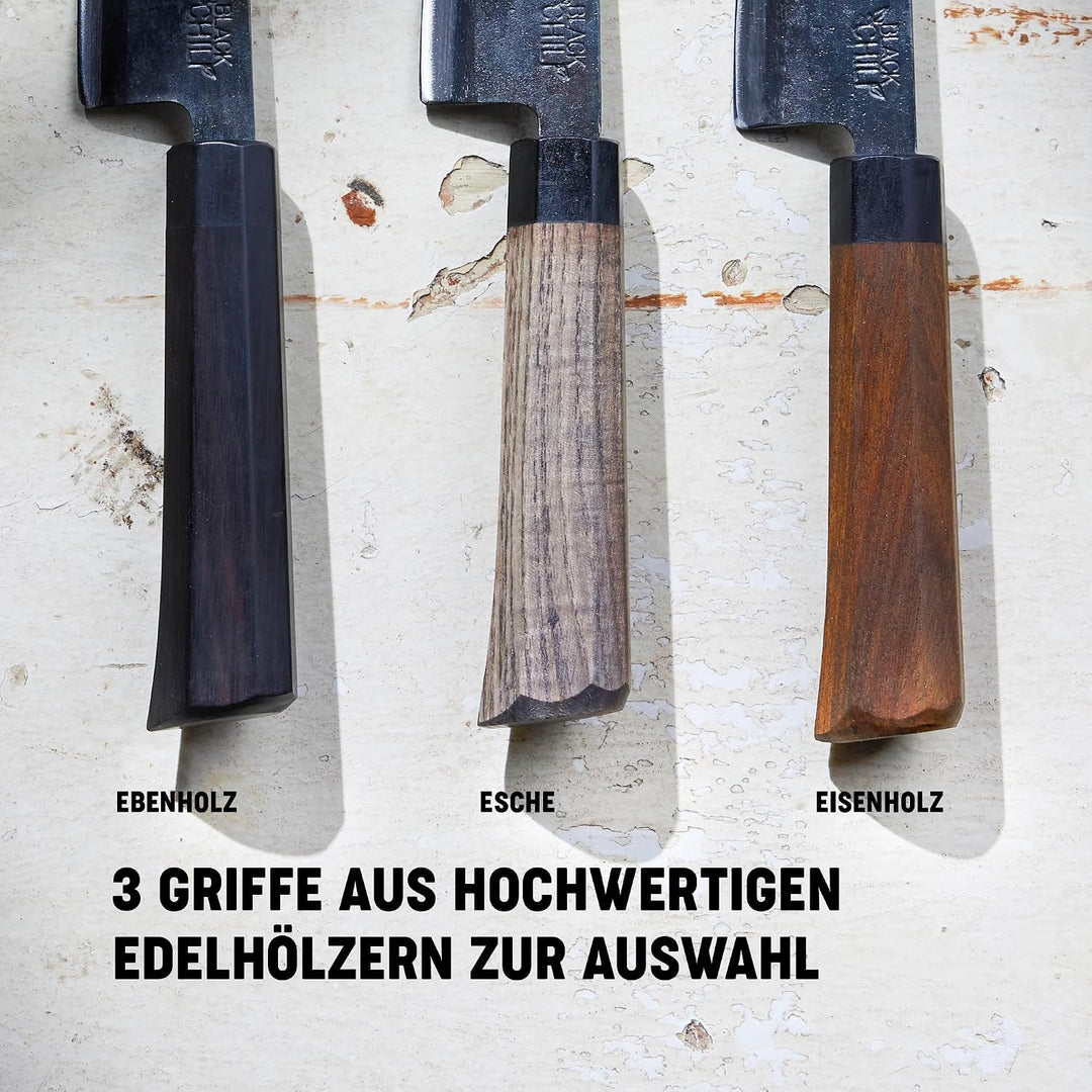 BLACK CHILI MESSER Leichtes Allroundmesser LU-OI-16 - Scharf (Klinge: 16 cm) aus vietnamesischem Car