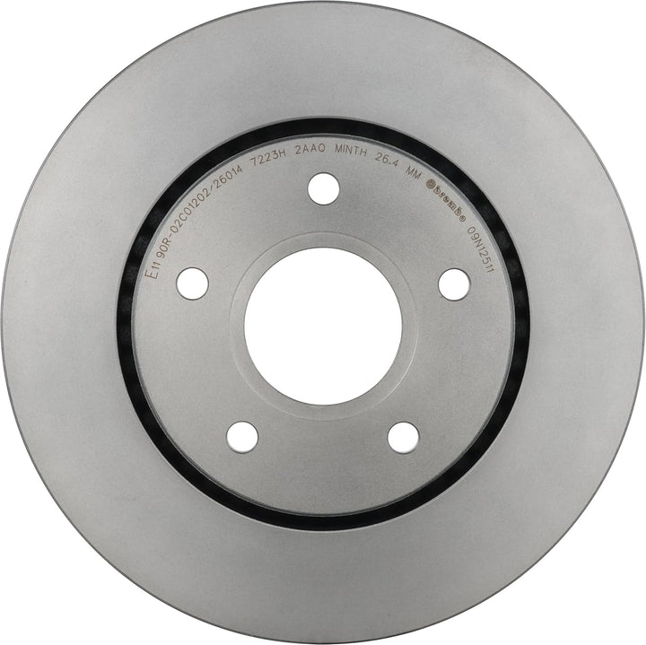 Brembo 09.N125.11 Vordere Bremsscheibe mit UV Lackierung, Anzahl 2