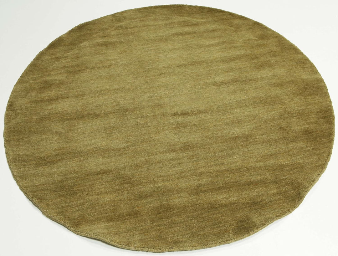 RugVista, Handloom, Teppich, Mittelflor, ∅ 200 cm, Rund, Wolle, Flur, Schlafzimmer, Küche, Wohnzimme