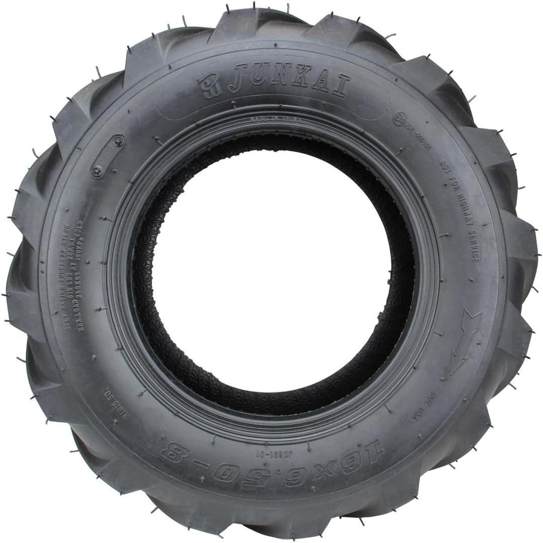 1x Reifen 16x6.5-8 Plus Schlauch für Rasentraktor Stollenreifen neu