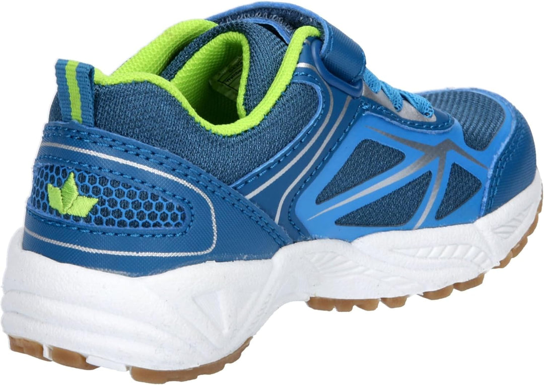 Lico Unisex Kinder Salford Vs Sneaker 27 EU Petrol Blau Lemon, 27 EU Petrol Blau Lemon