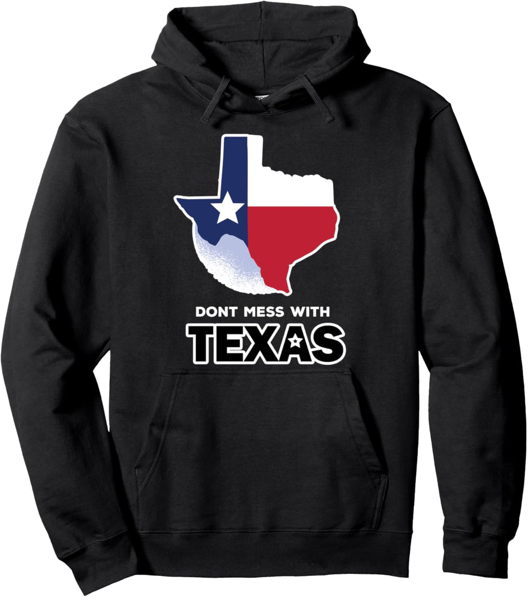 Vintage Chaos mit Vintage Texas Longhorn Pullover Hoodie