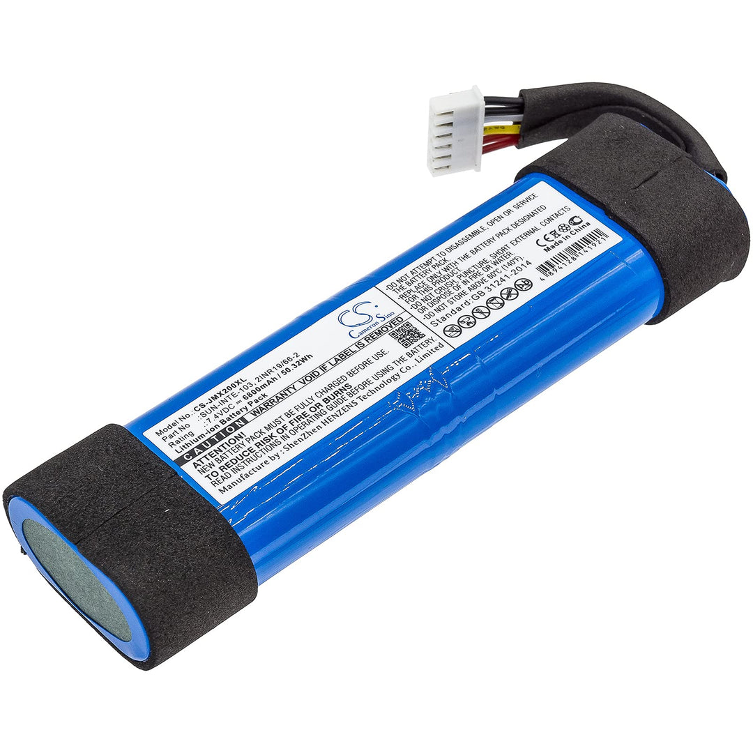 TCTK akkus Kompatibel mit [JBL] JBLXTREME2BLKAM, JBLXTREME2BLUAM, Xtreme 2 Ersetzt 2INR19/66-2, für