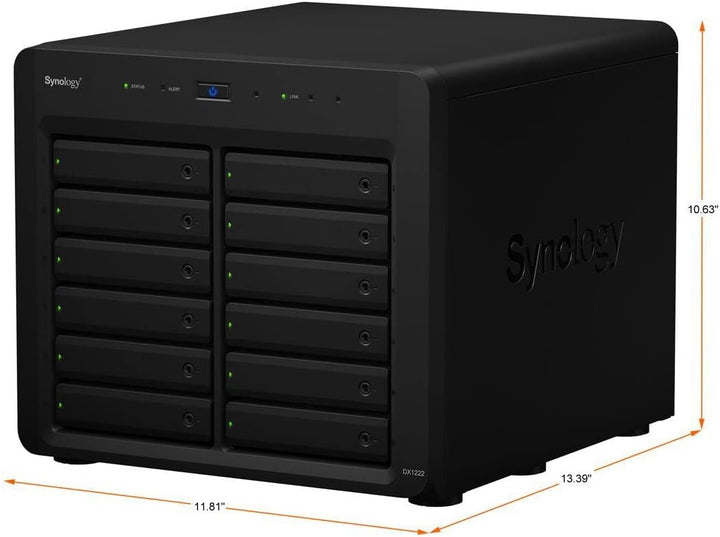 Synology 12 Bay Disk Erweiterung DX1222 (Diskless)