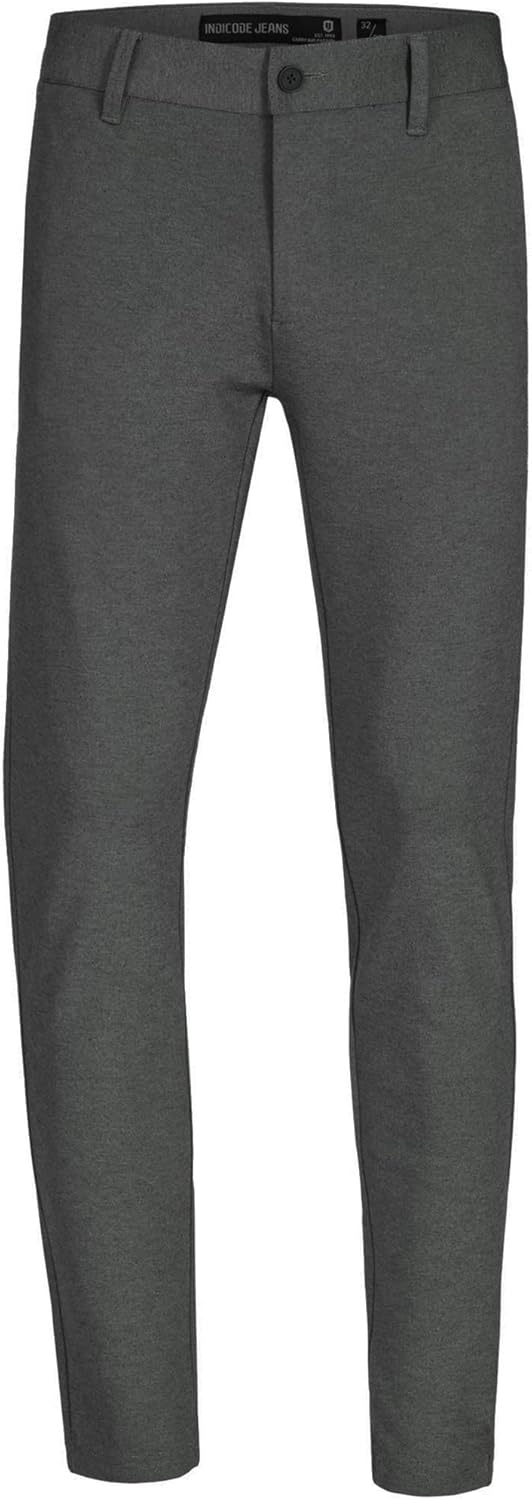 Indicode Herren Rodekro Performance Pants | Chinohose Herrenhose Super Stretch Stoffhose Bequeme Bus