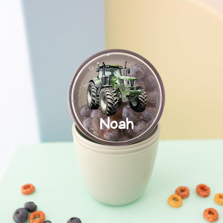 Bärenfreunde Mepal Müslibecher personalisiert, Pot Joghurtbecher, to go Becher, Geeignet für Tiefküh