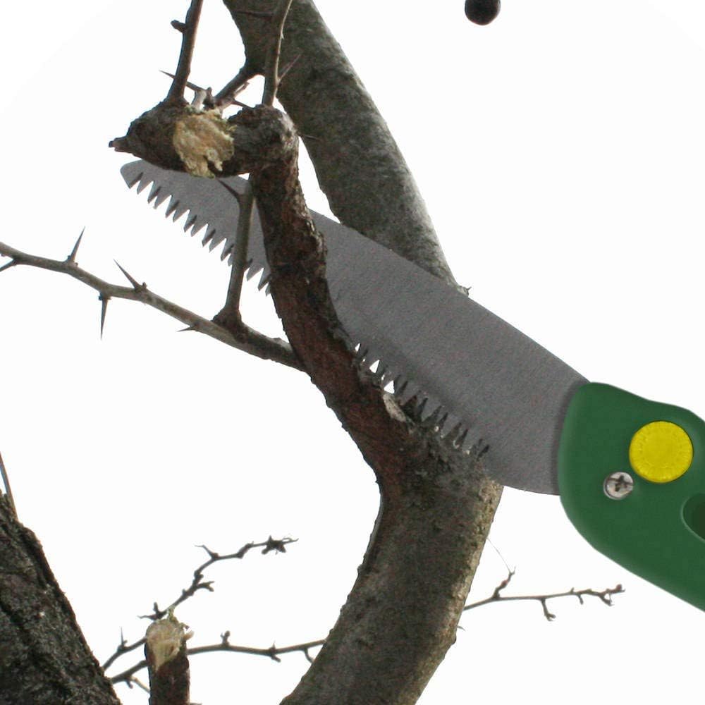Gardi Rex Klappsäge - Handsäge - Astsäge Klappbar - Outdoor Säge für Grünes und Trockenes Holz - Bau