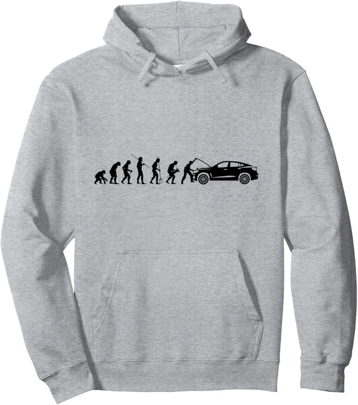 Automechaniker Evolution Handwerker Mechaniker Mechaniker Pullover Hoodie