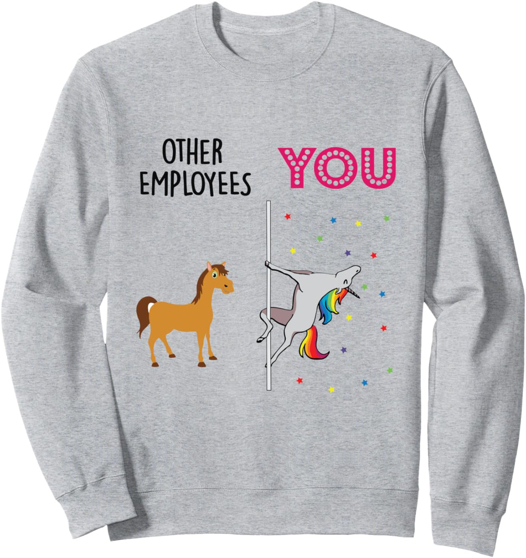 employee Funny Unicorn Sweatshirt