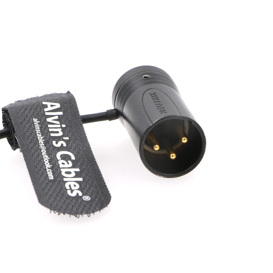 Low-Profile 3 Pin XLR Stecker auf Buchse Kabel Originalstecker Symmetrisches Mikrofon Audiokabel Som