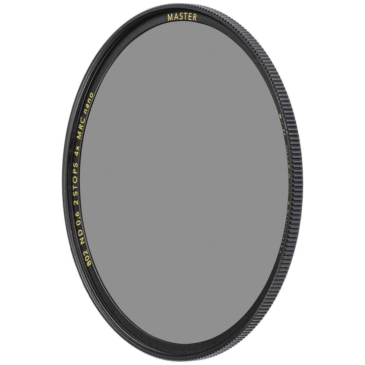 B+W Graufilter ND 0.6 MRC Nano Master 82mm (16x vergütet, Slim, Premium), 1101547, Black