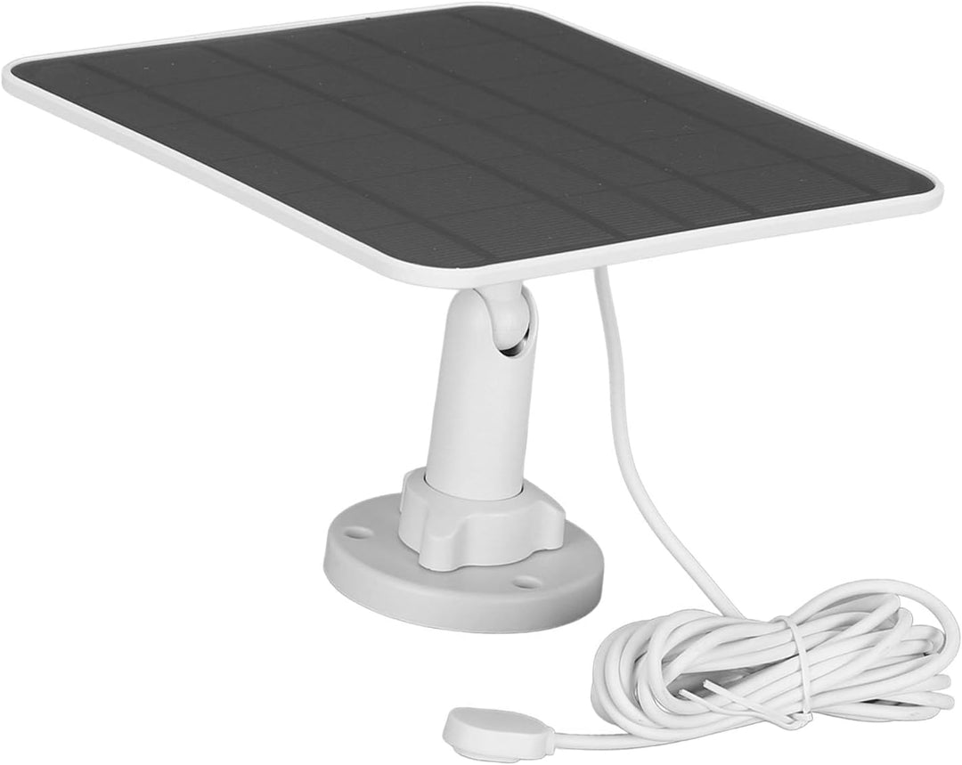 12 W Solarpanel Ladegerät, Netzteil für Arlo Pro 3 Pro 4 Ultra 2 Go 2, 9,8 Fuss/3 M IP65 Wasserdicht