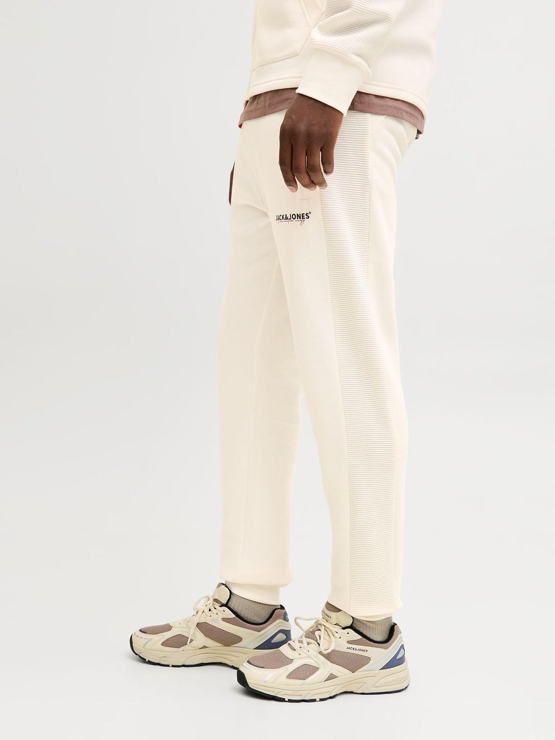 JACK &amp; JONES Male Jogginghose Regular Fit Jogginghose XS Antique White, XS Antique White
