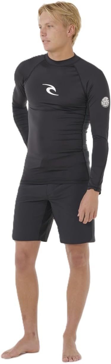 Rip Curl 2026 Männer Waves Perf Long Sleeve Vest 16FMRV - Black, M